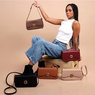 Bolsa transversal feminina