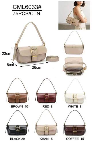 Bolsa transversal feminina