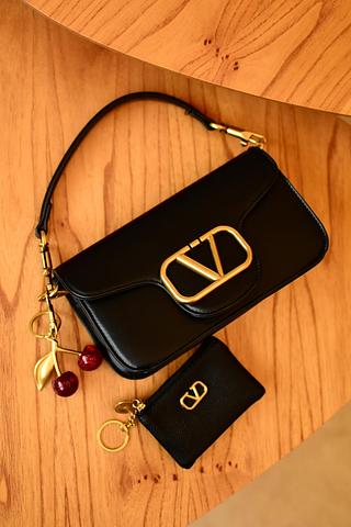 Bolsa + Carteira + Chaveiro Valentino