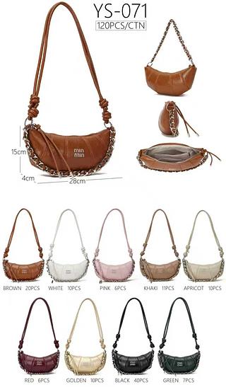 Bolsa transversal feminina