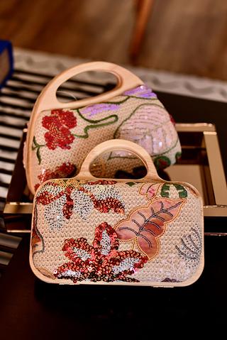 Bolsa de festa madeira