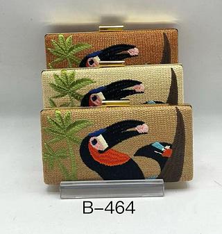 Bolsa de festa Clutch Arara