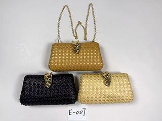 Bolsa de palha festa Clutch