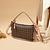 Bolsa transversal feminina