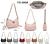 Bolsa transversal feminina
